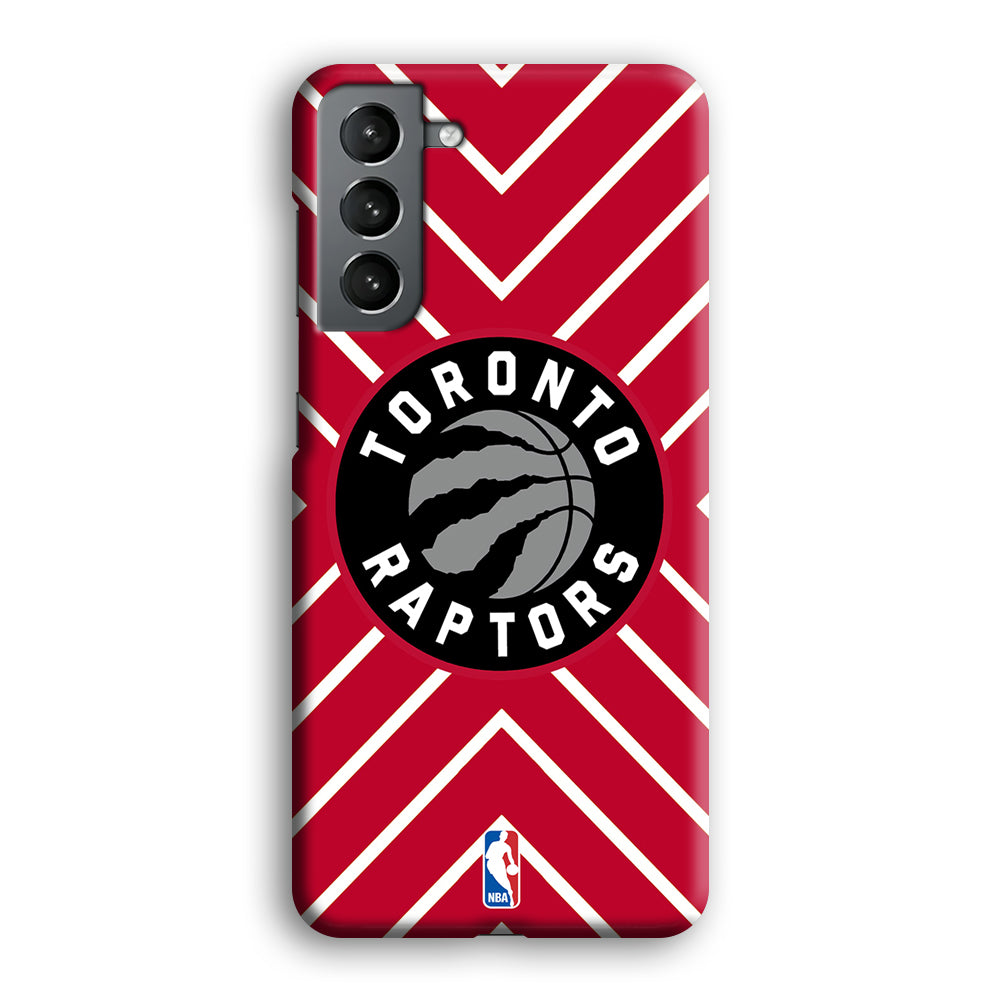 Toronto Raptors Red Shapes Samsung Galaxy S21 Plus Case