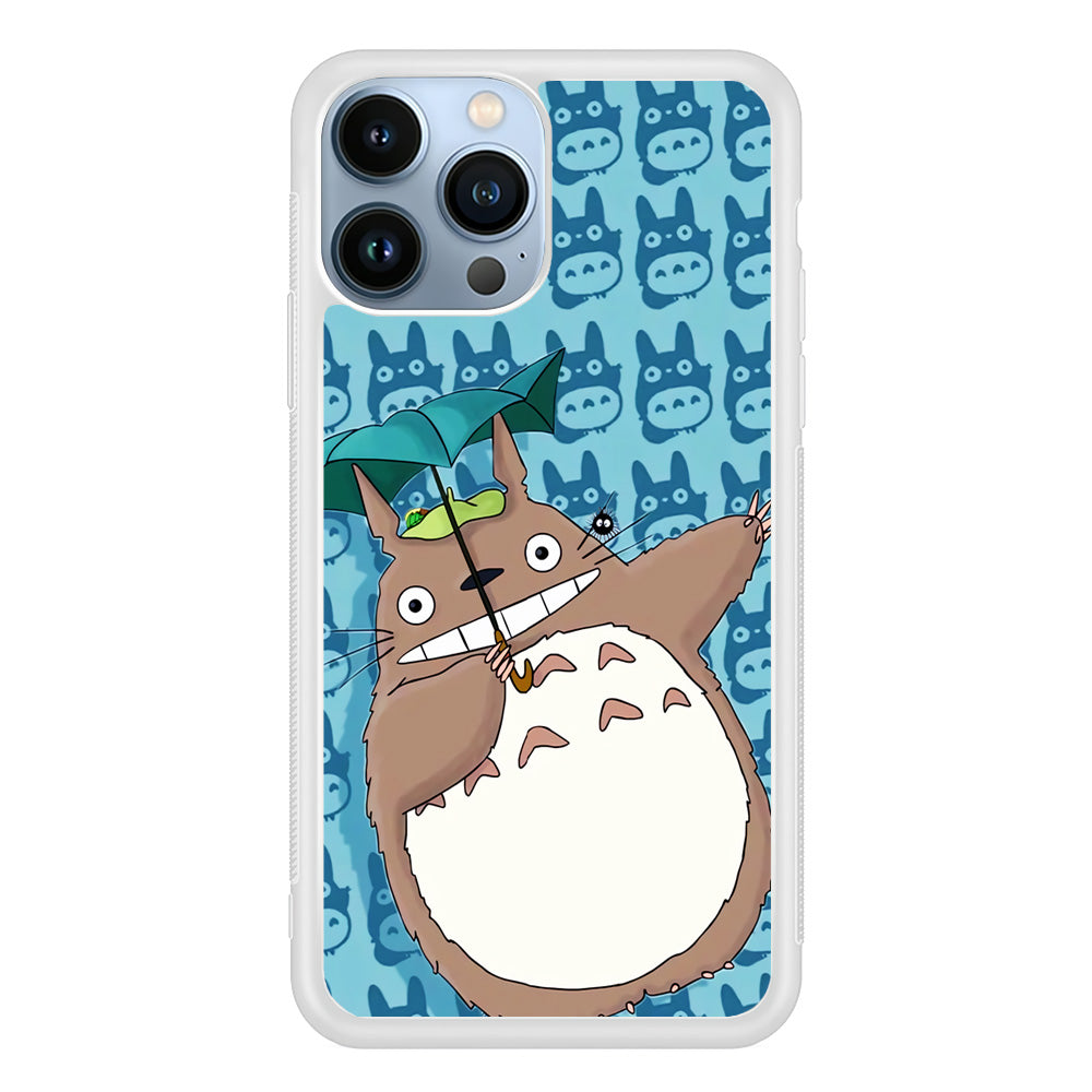 Totoro Pattren Of Character iPhone 13 Pro Case