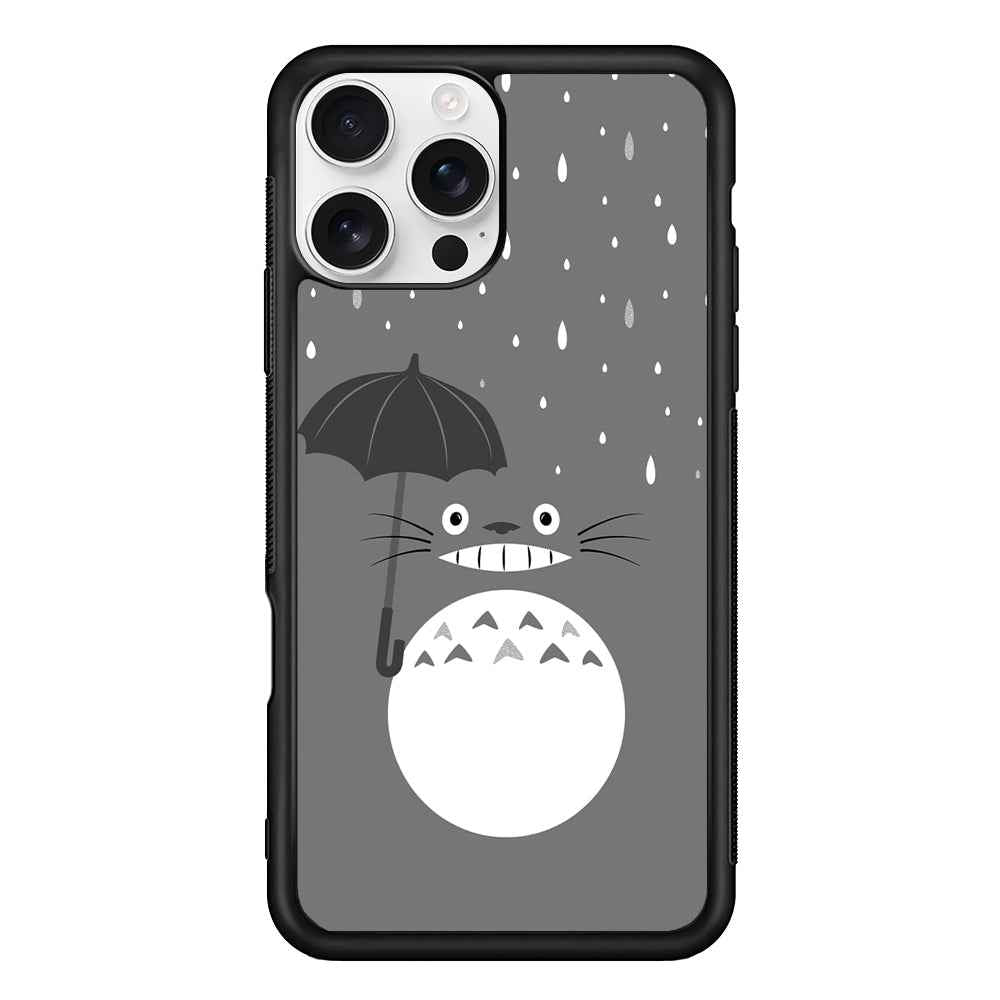 Totoro Rainy Sunday iPhone 16 Pro Max Case