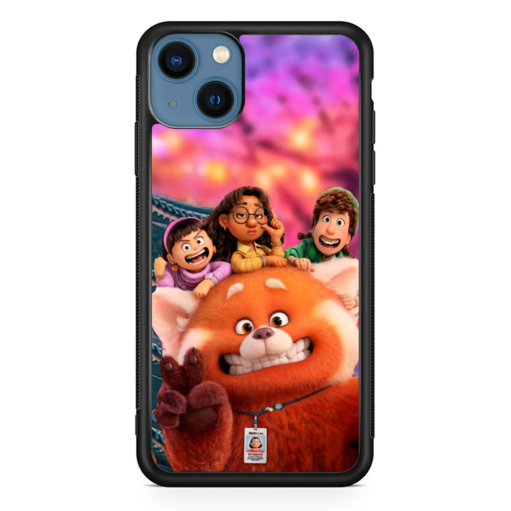 Turning Red Selfie iPhone 14 Plus Case - Carneyforia