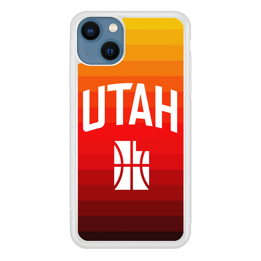 Utah Jazz Colour Gradation iPhone 13 Case