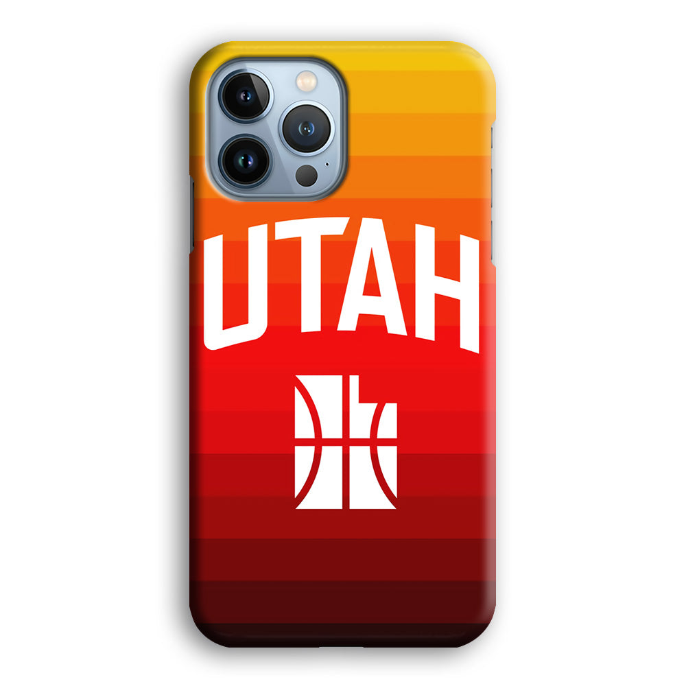 Utah Jazz Colour Gradation iPhone 13 Pro Case
