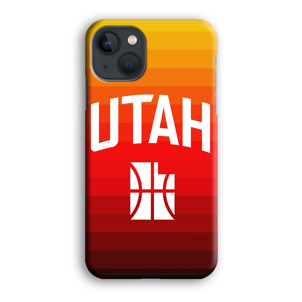 Utah Jazz Colour Gradation iPhone 13 Case