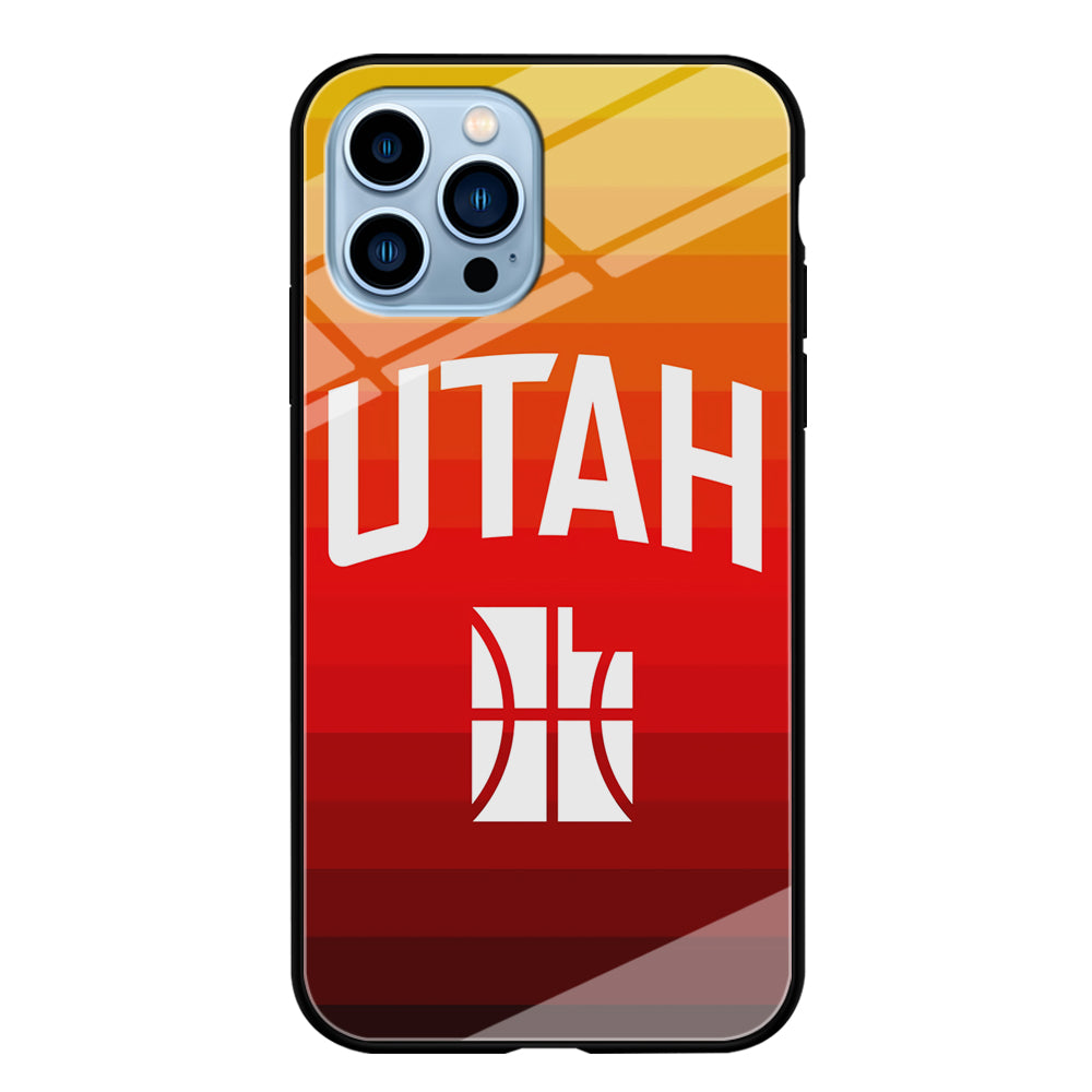 Utah Jazz Colour Gradation iPhone 13 Pro Case