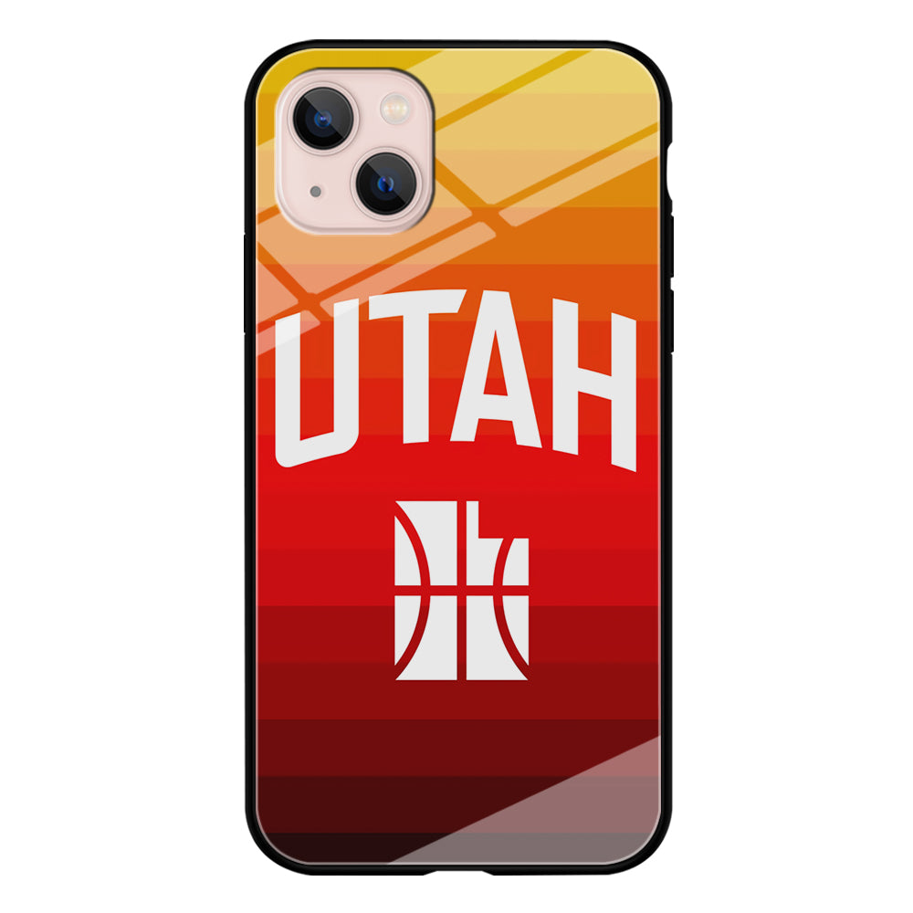 Utah Jazz Colour Gradation iPhone 13 Case
