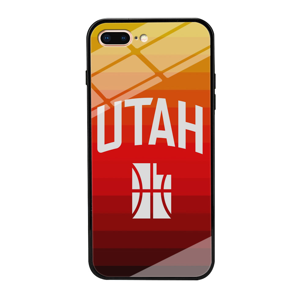 Utah Jazz Colour Gradation iPhone 8 Plus Case