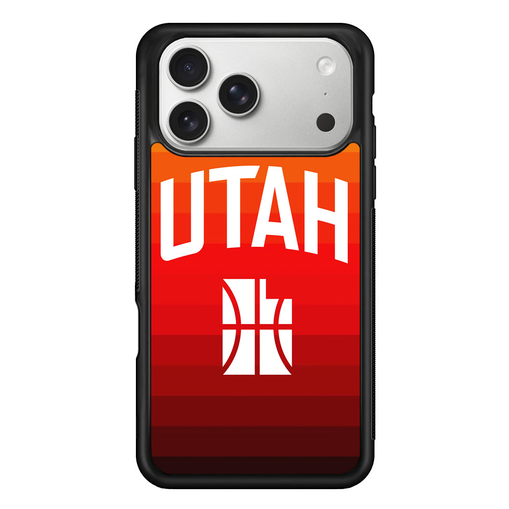 Utah Jazz Colour Gradation iPhone 17 Pro Max Case