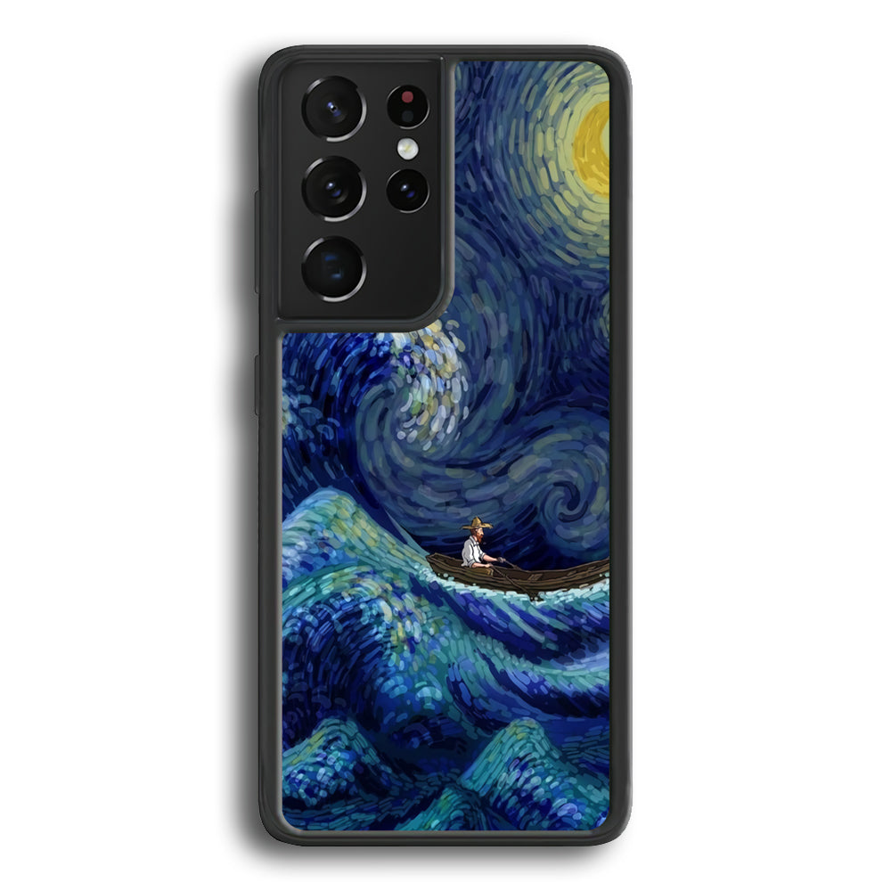 Van Gogh Waves and The Storms Samsung Galaxy S21 Ultra Case - Carneyforia