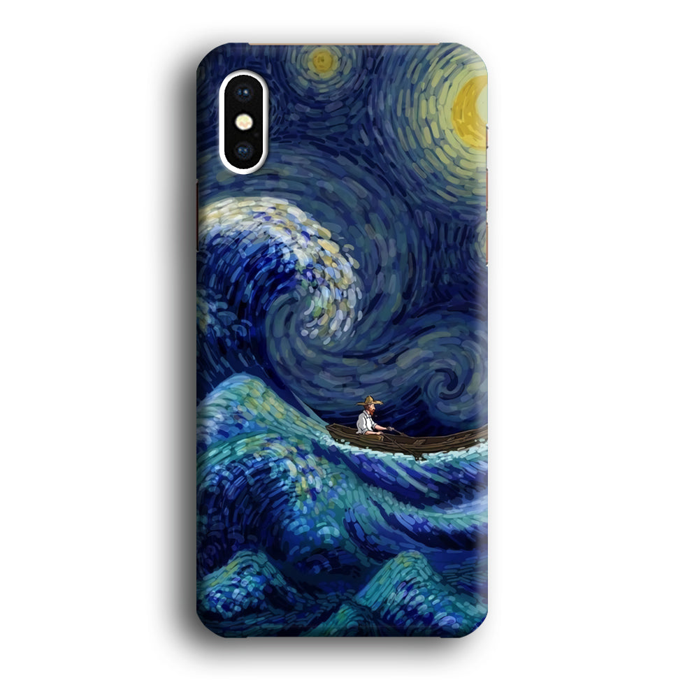 Van Gogh Waves and The Storms iPhone X Case