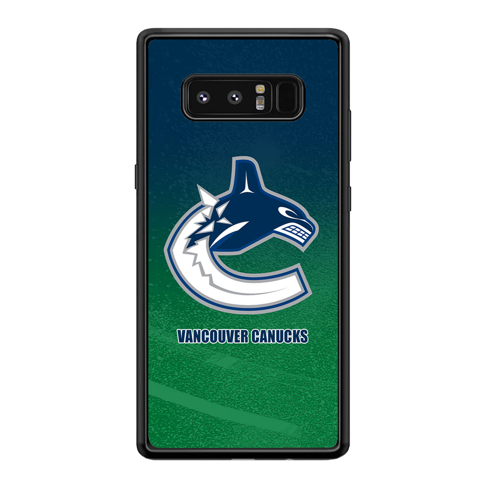 Vancouver Canucks Blue Green Gradation Samsung Galaxy Note 8 Case