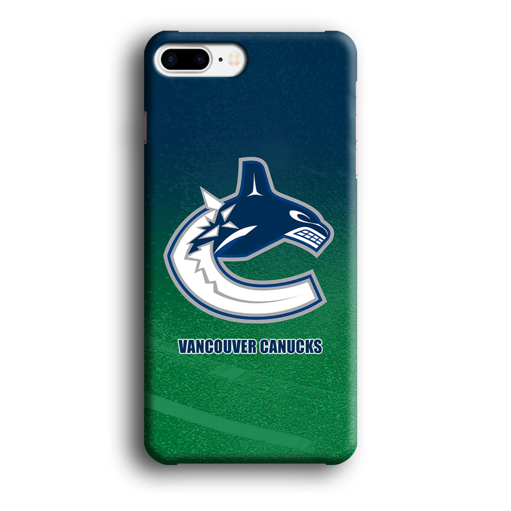 Vancouver Canucks Blue Green Gradation iPhone 8 Plus Case