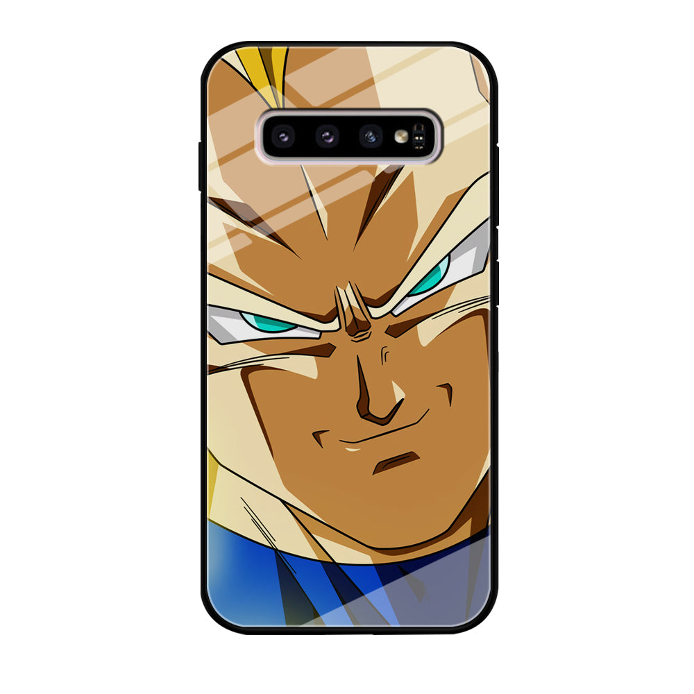 Vegeta Angry Face Samsung Galaxy S10 Plus Case
