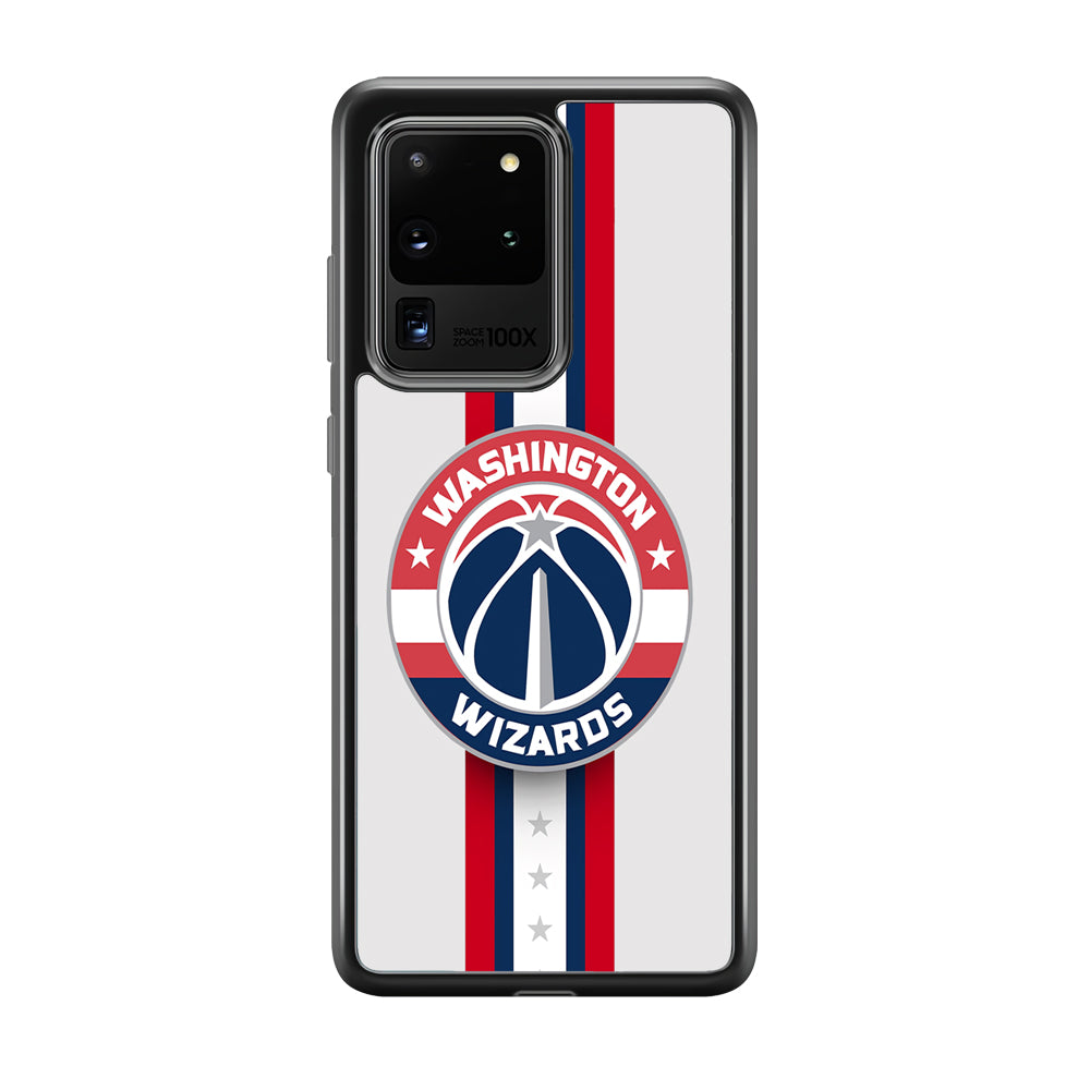 Washington Wizards Stripe Samsung Galaxy S20 Ultra Case