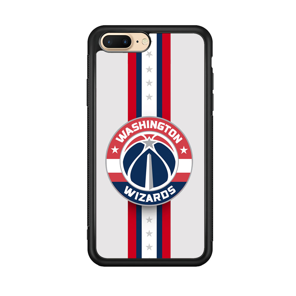 Washington Wizards Stripe iPhone 8 Plus Case