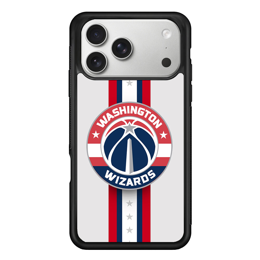 Washington Wizards Stripe iPhone 17 Pro Max Case