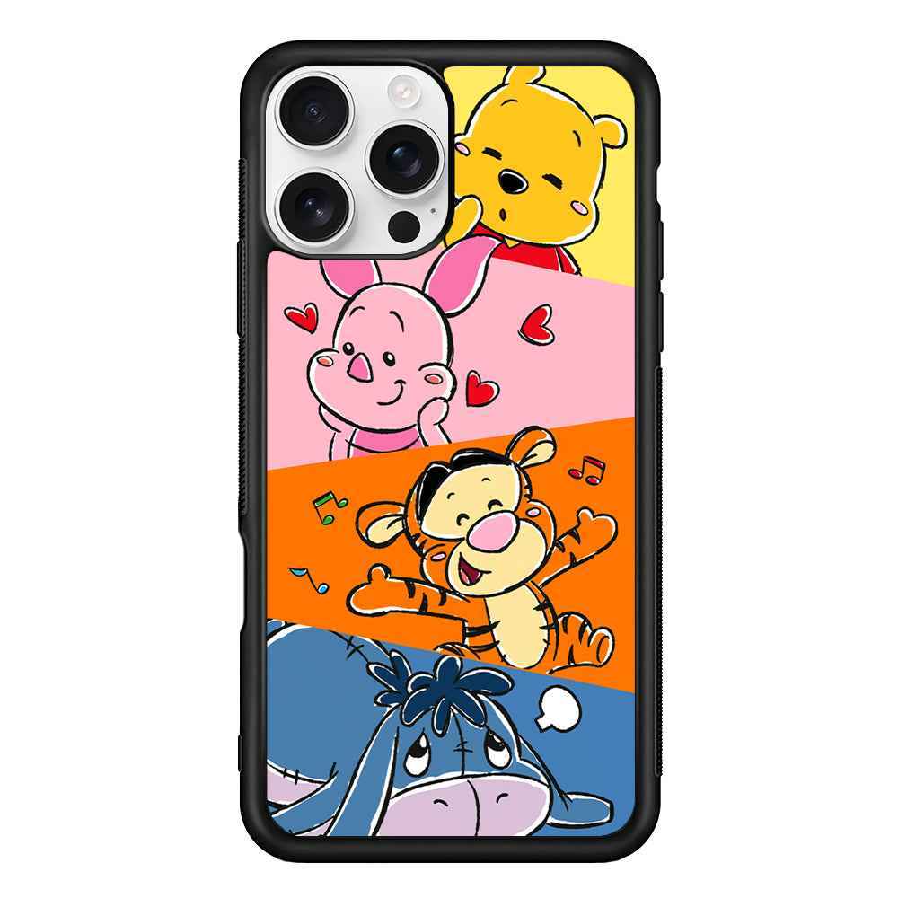 Winnie The Pooh Duty on Plesure iPhone 16 Pro Case