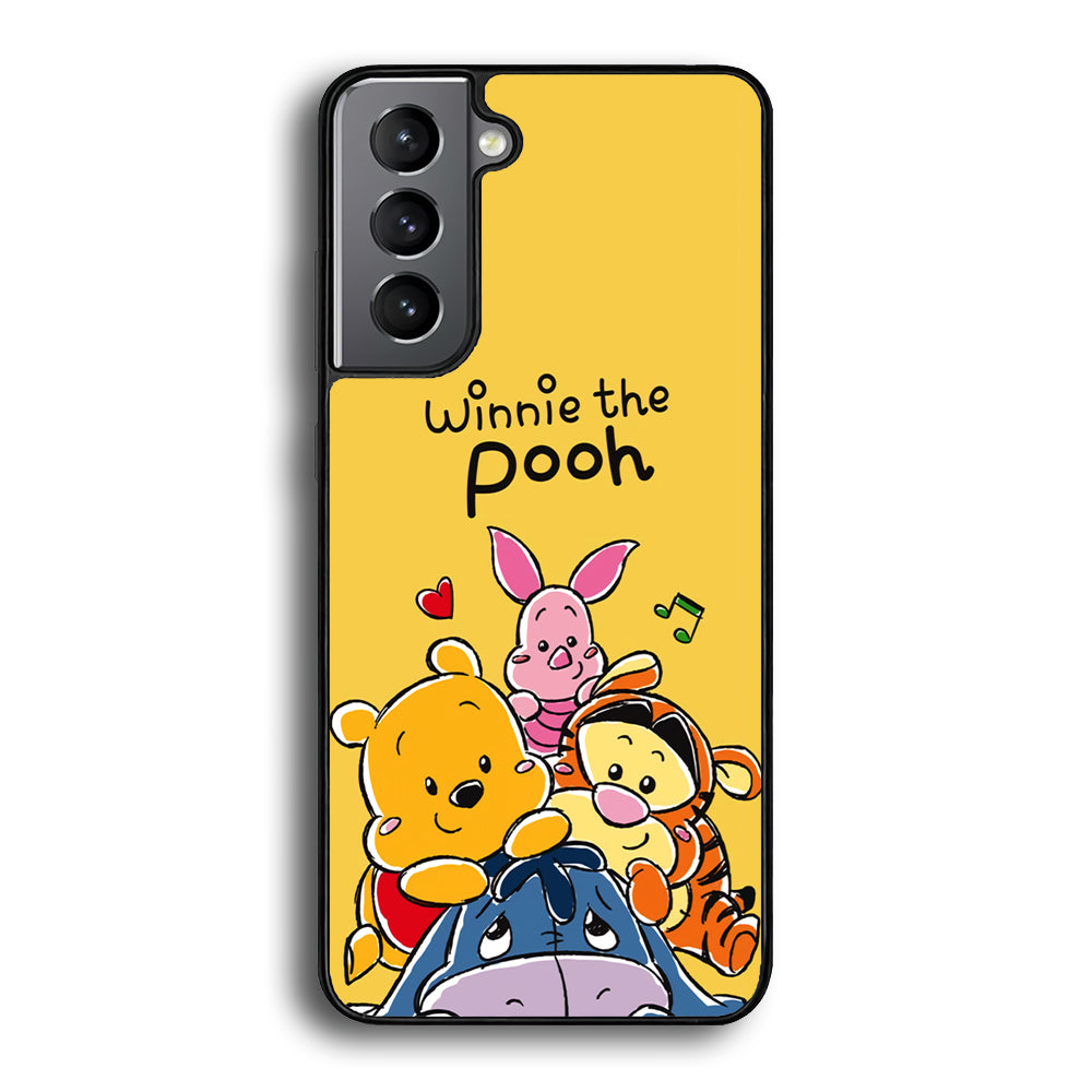 Winnie The Pooh Photo Booth Samsung Galaxy A15 Case - Carneyforia