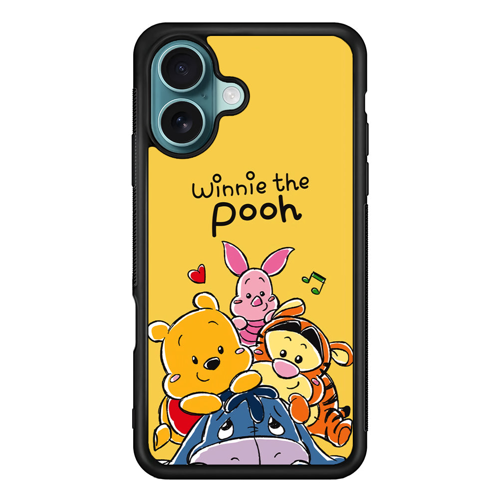 Winnie The Pooh Photo Booth iPhone 16 Case