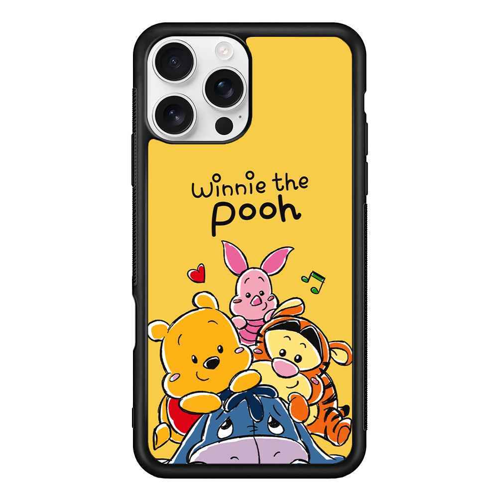 Winnie The Pooh Photo Booth iPhone 16 Pro Case