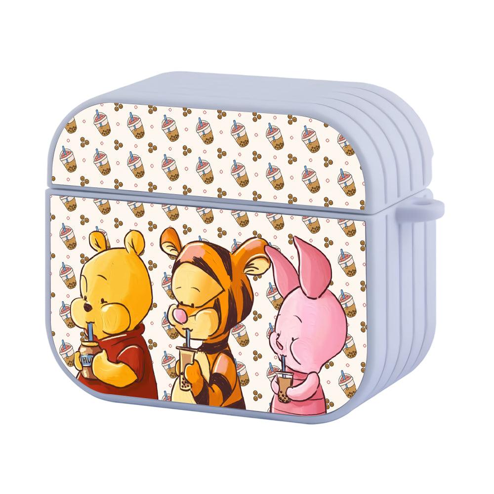 Winnie The Pooh Thirst Quenching Drink Apple Airpods 4 Case White