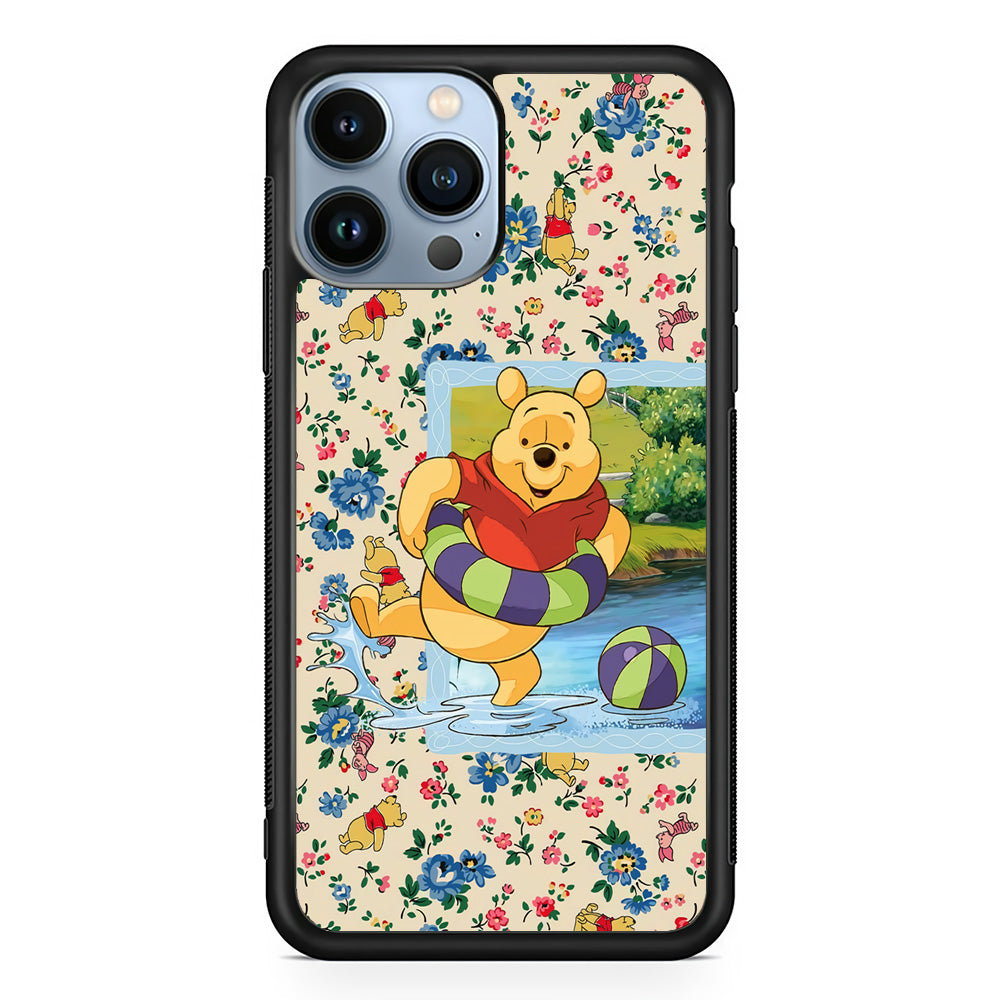 Winnie The Pooh Water Play iPhone 15 Pro Case - Carneyforia