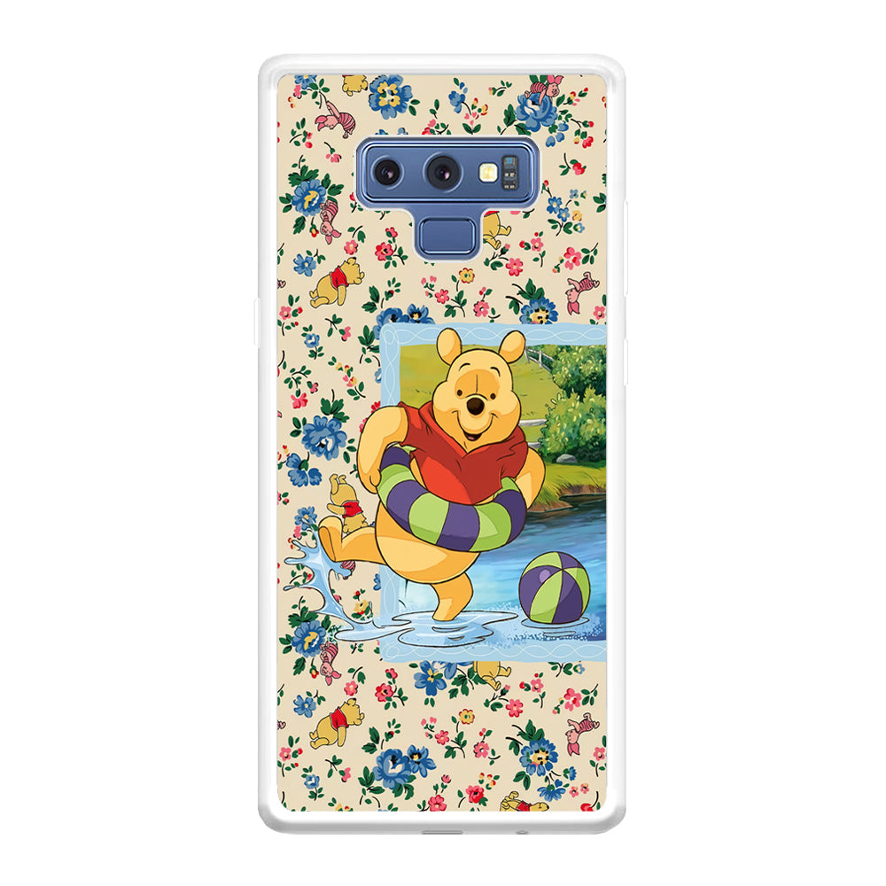 Winnie The Pooh Water Play Samsung Galaxy Note 9 Case
