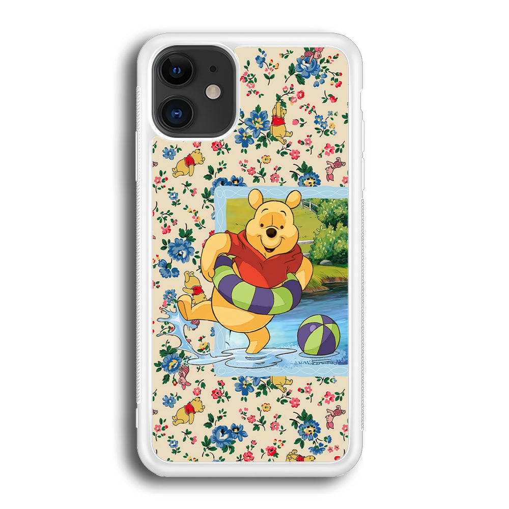 Winnie The Pooh Water Play iPhone 12 Case