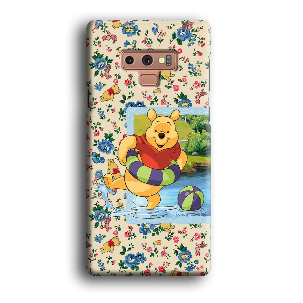 Winnie The Pooh Water Play Samsung Galaxy Note 9 Case