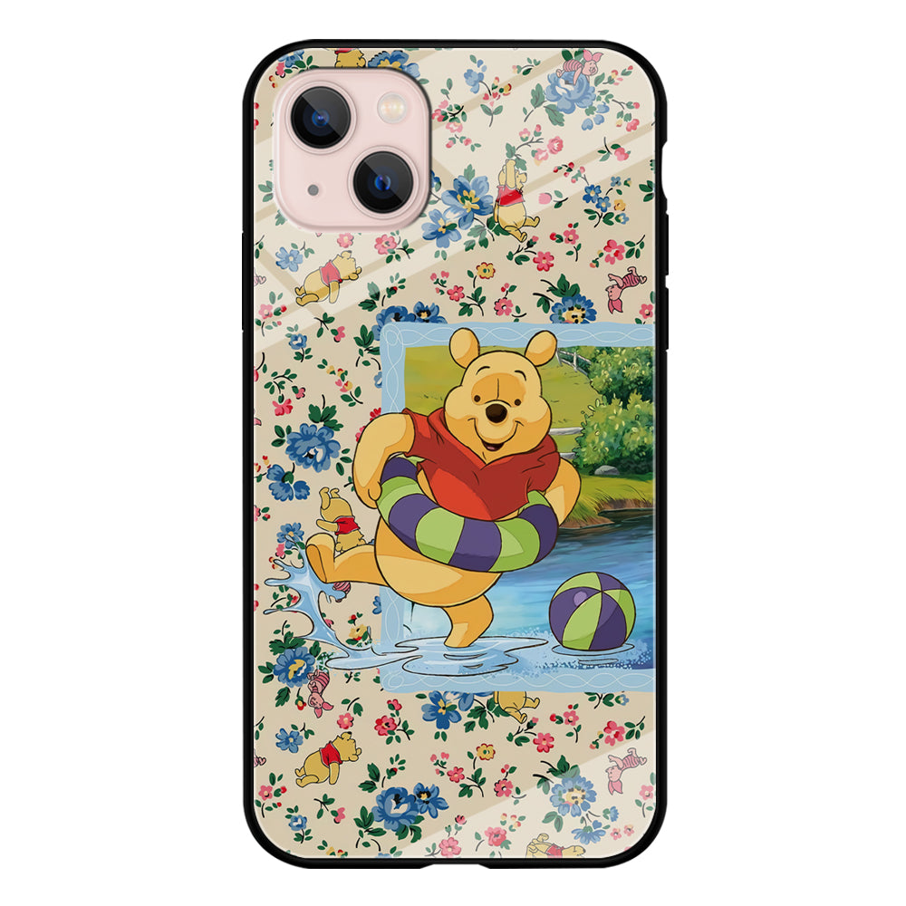 Winnie The Pooh Water Play iPhone 13 Case