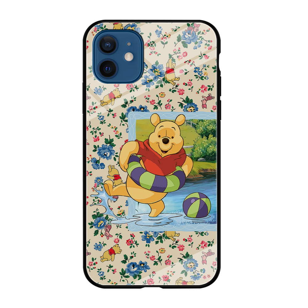 Winnie The Pooh Water Play iPhone 12 Case