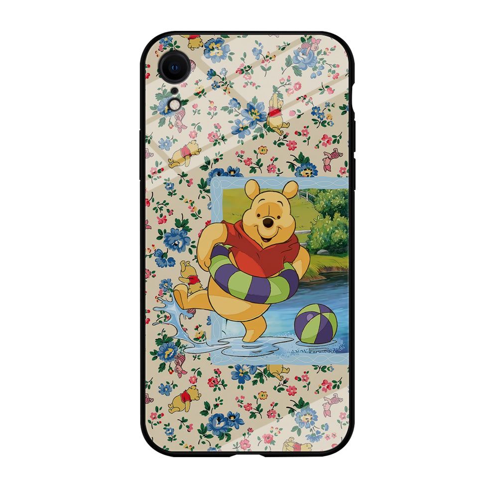 Winnie The Pooh Water Play iPhone XR Case