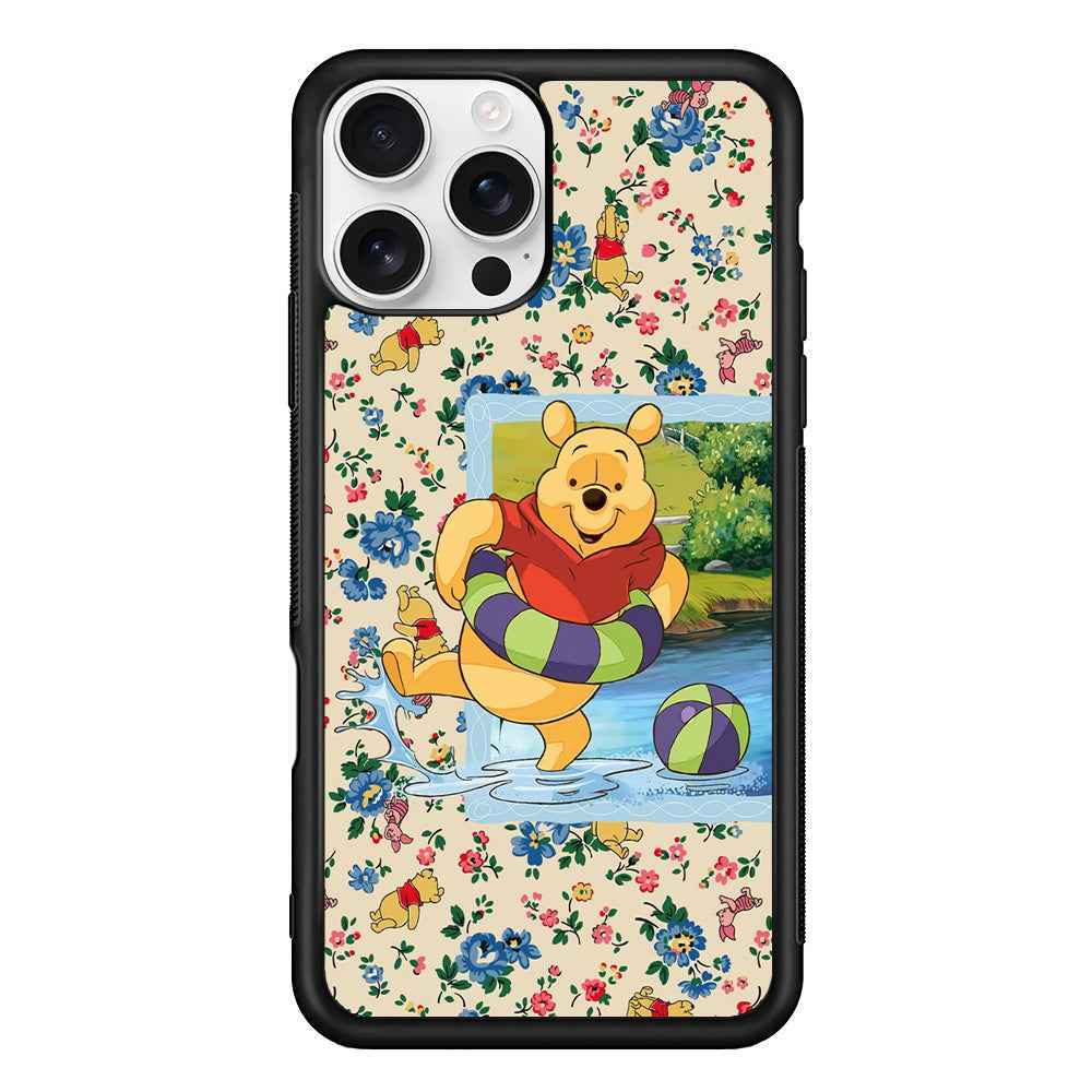 Winnie The Pooh Water Play iPhone 16 Pro Case