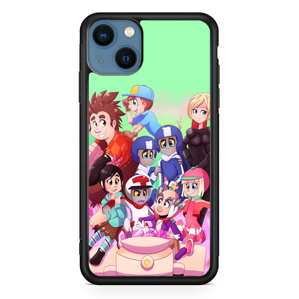Wreck-It Ralph Race Team iPhone 14 Plus Case - Carneyforia