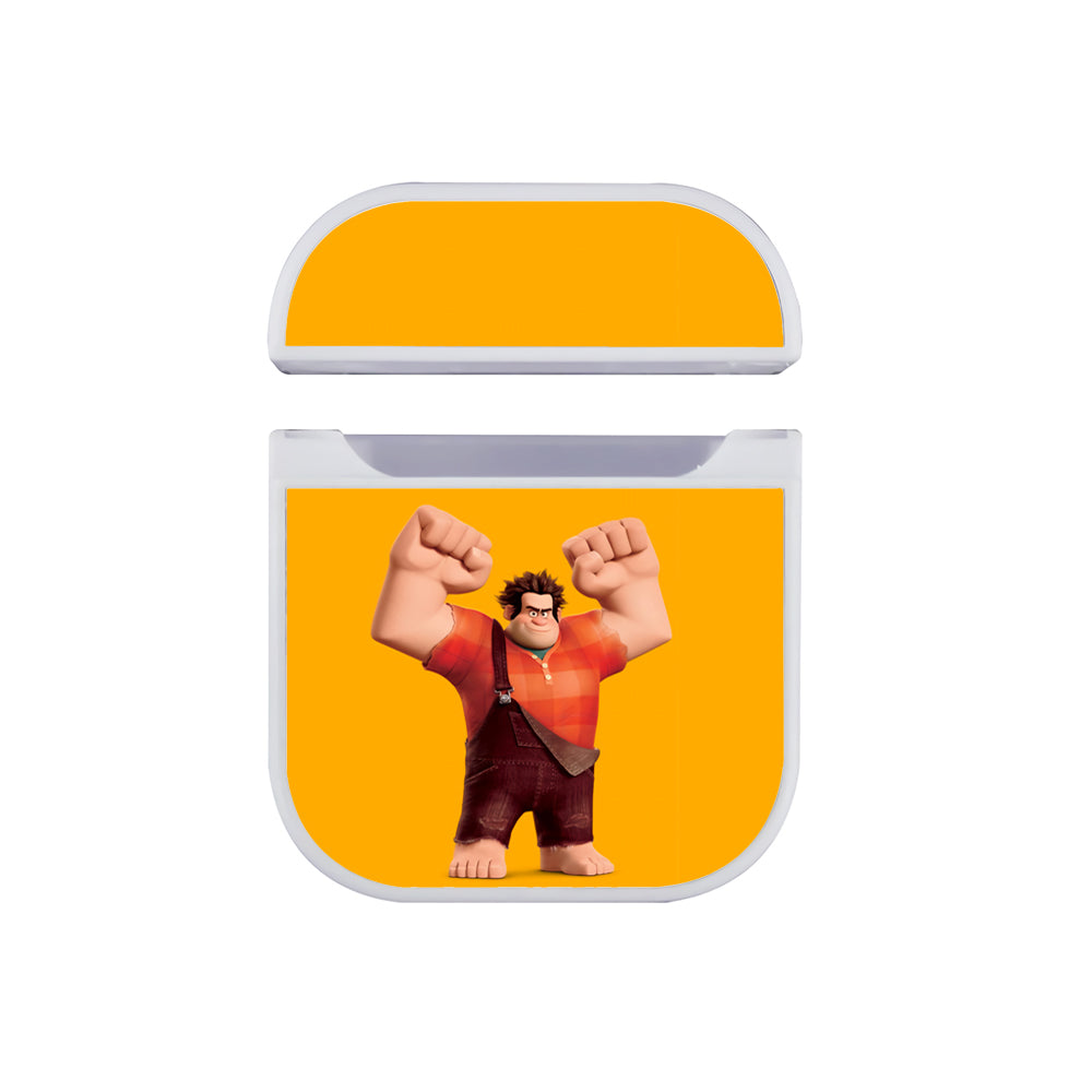 Wreck It Ralph Strong Apple Airpods Case White