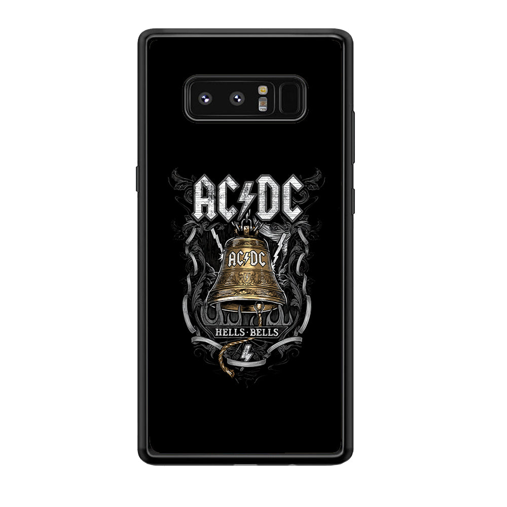 ACDC Golden Bell Samsung Galaxy Note 8 Case