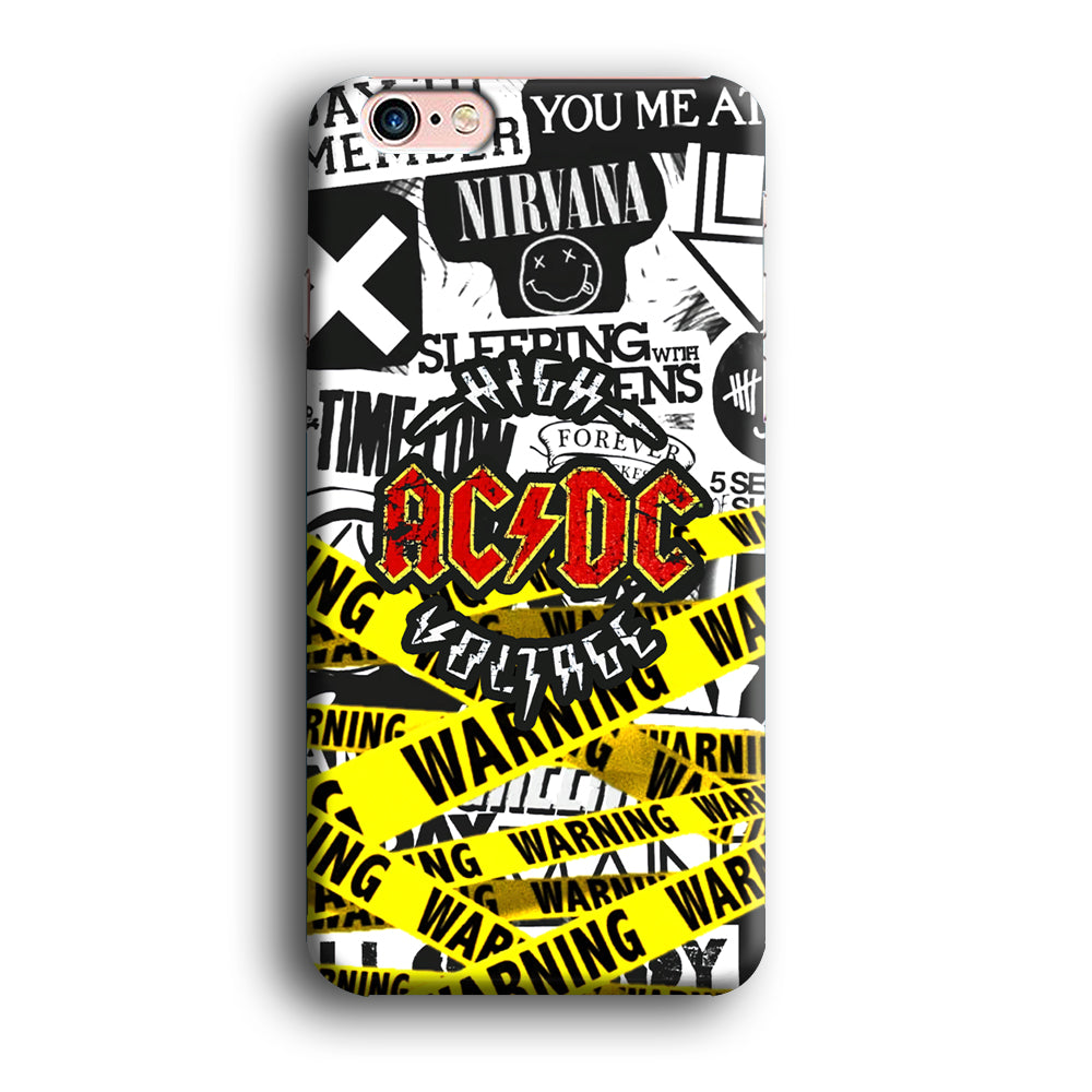 ACDC Warning It's High Voltage iPhone 6 Plus | 6s Plus Case