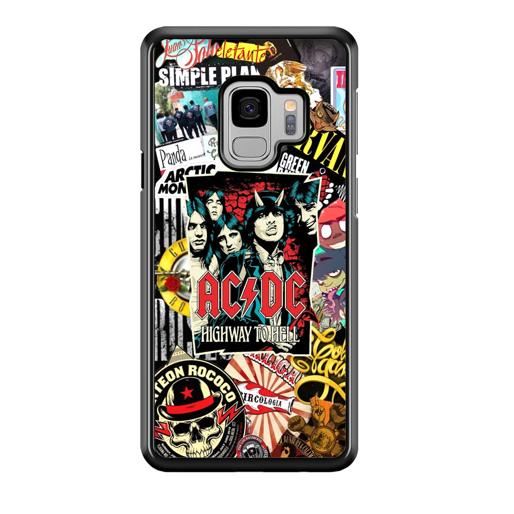 ACDC on Highway To Hell Samsung Galaxy S9 Case