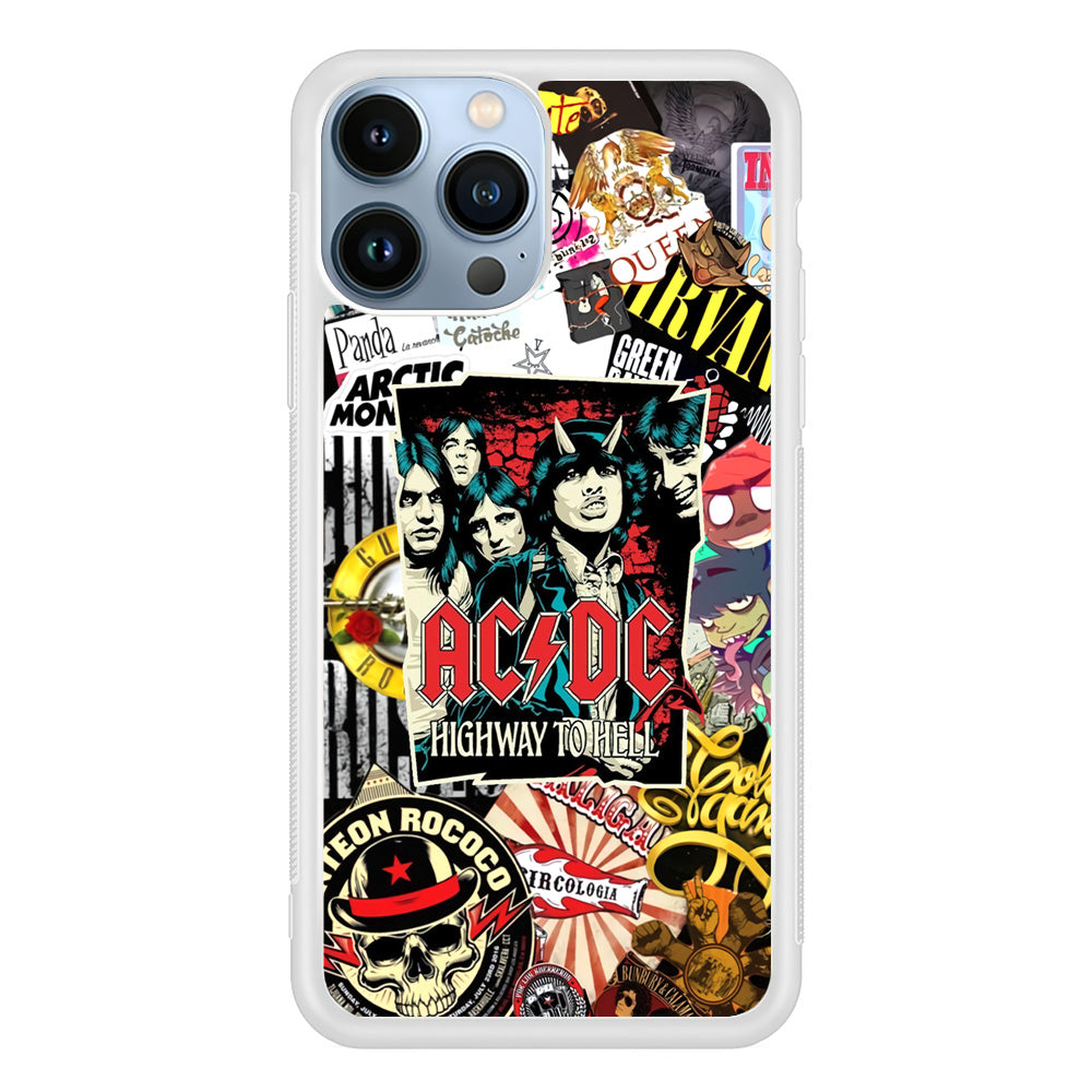 ACDC on Highway To Hell iPhone 13 Pro Case