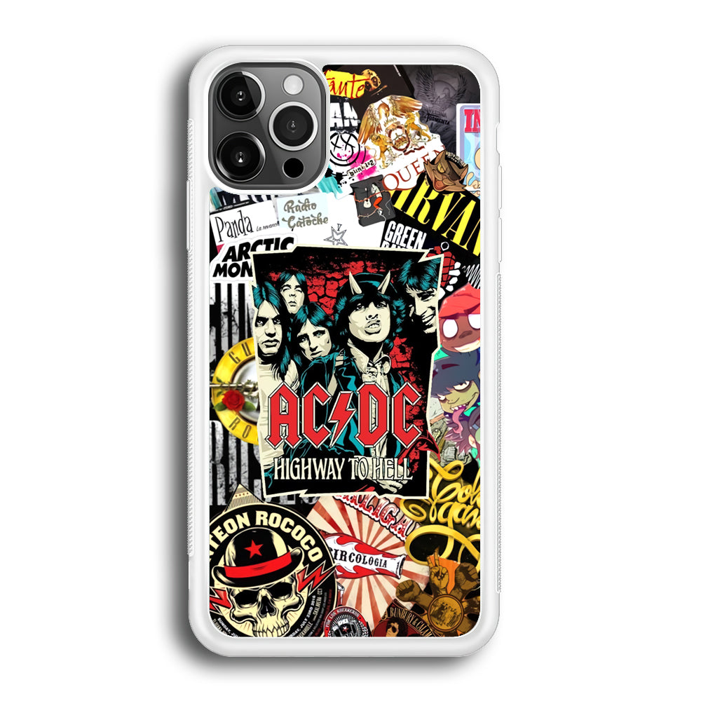 ACDC on Highway To Hell iPhone 12 Pro Case