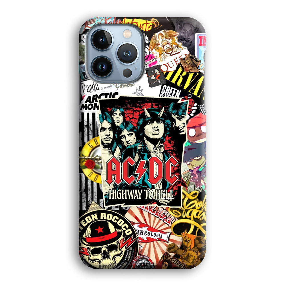 ACDC on Highway To Hell iPhone 13 Pro Case