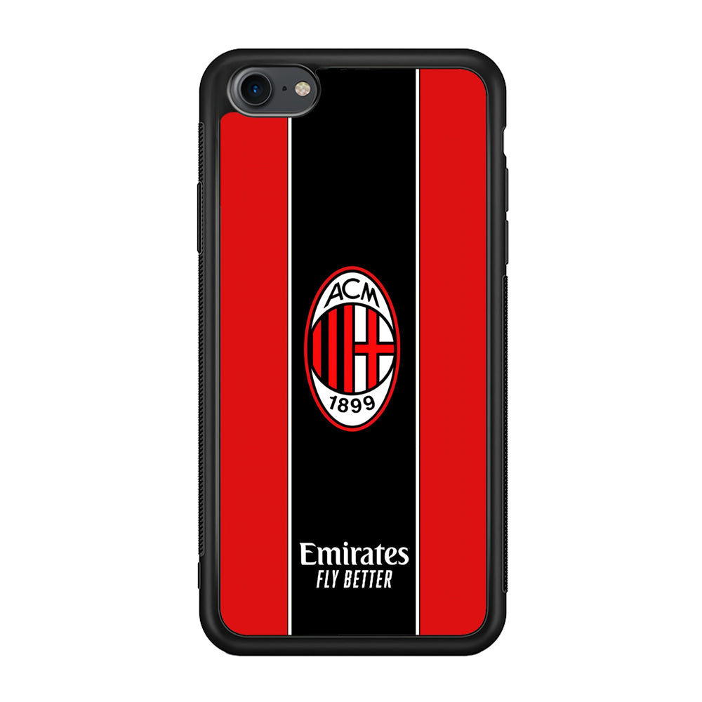 AC Milan Stripe of Jersey iPhone 8 Case
