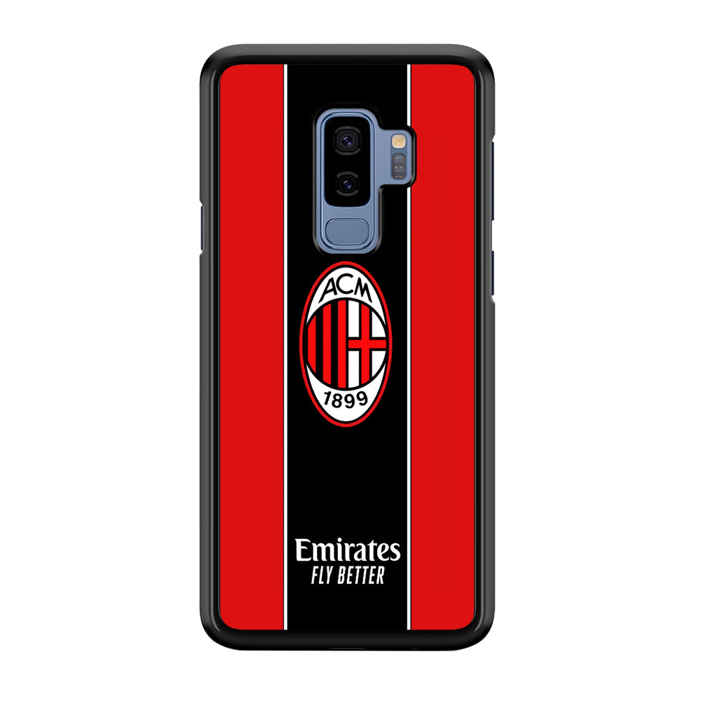 AC Milan Stripe of Jersey Samsung Galaxy S9 Plus Case
