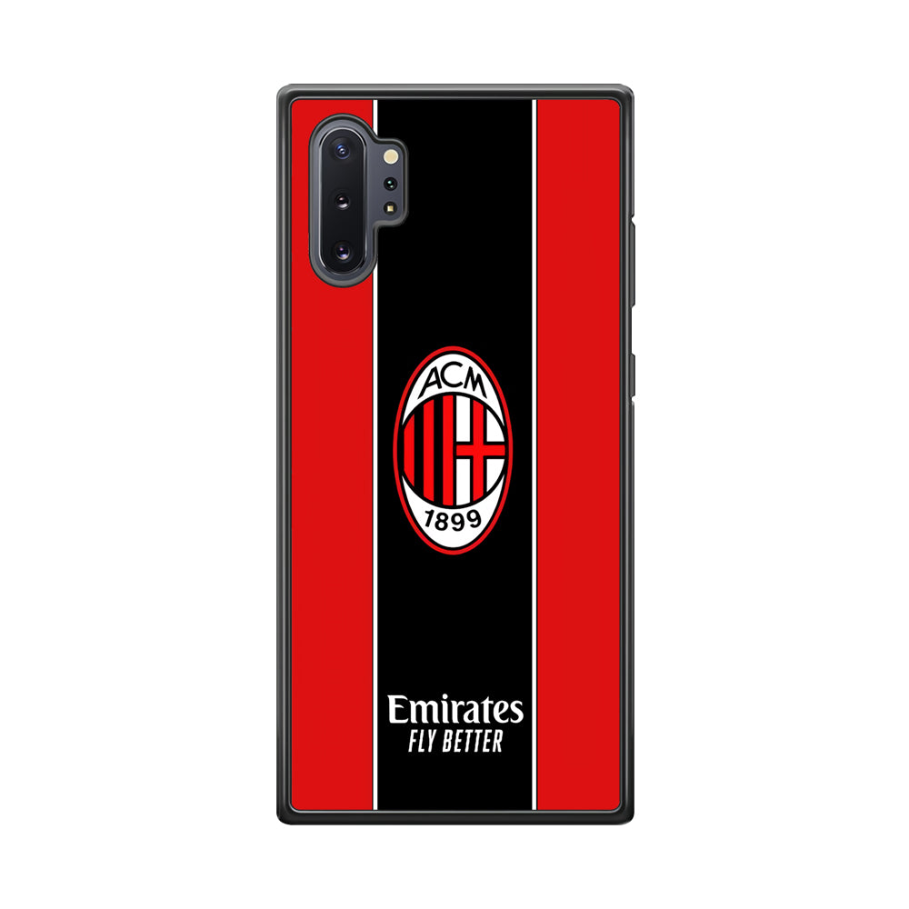 AC Milan Stripe of Jersey Samsung Galaxy Note 10 Plus Case