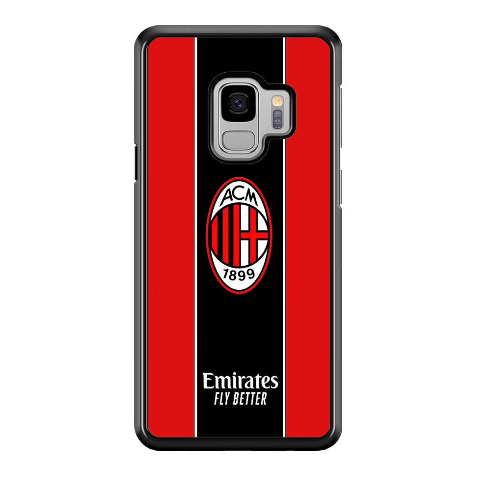 AC Milan Stripe of Jersey Samsung Galaxy S9 Case