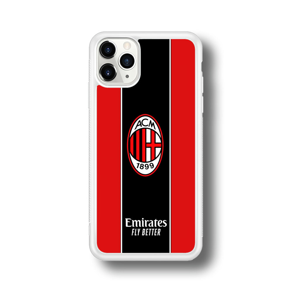 AC Milan Stripe of Jersey iPhone 11 Pro Max Case