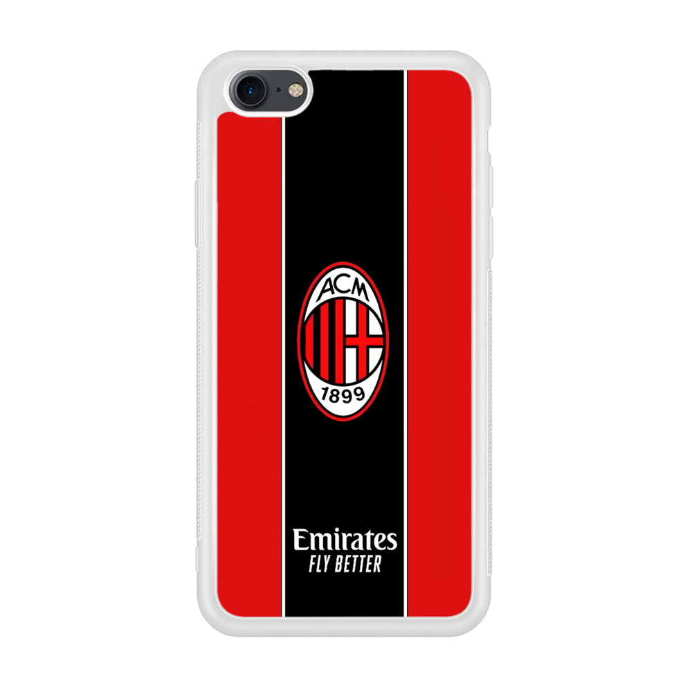 AC Milan Stripe of Jersey iPhone 8 Case