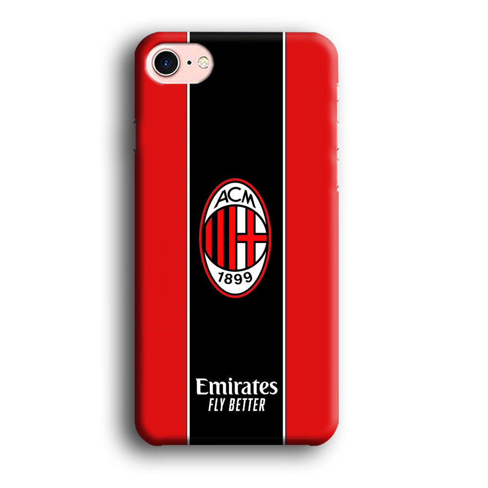 AC Milan Stripe of Jersey iPhone 8 Case