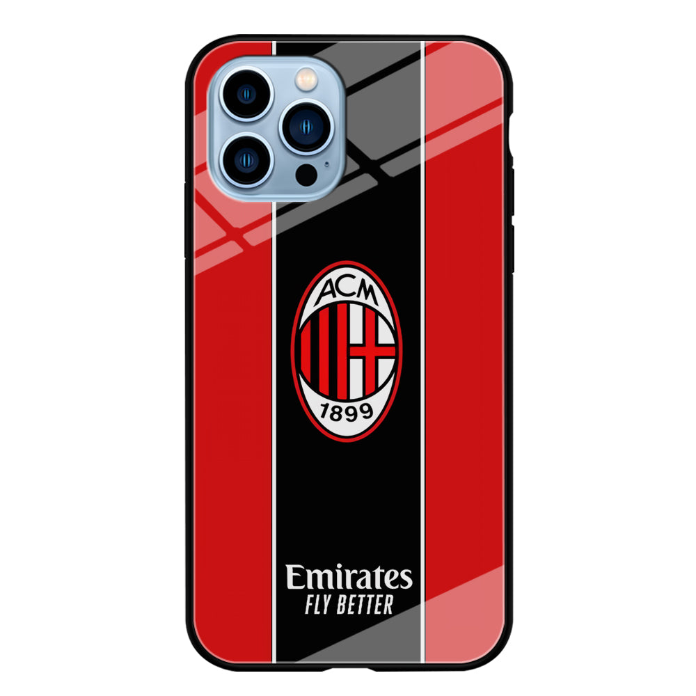 AC Milan Stripe of Jersey iPhone 13 Pro Max Case