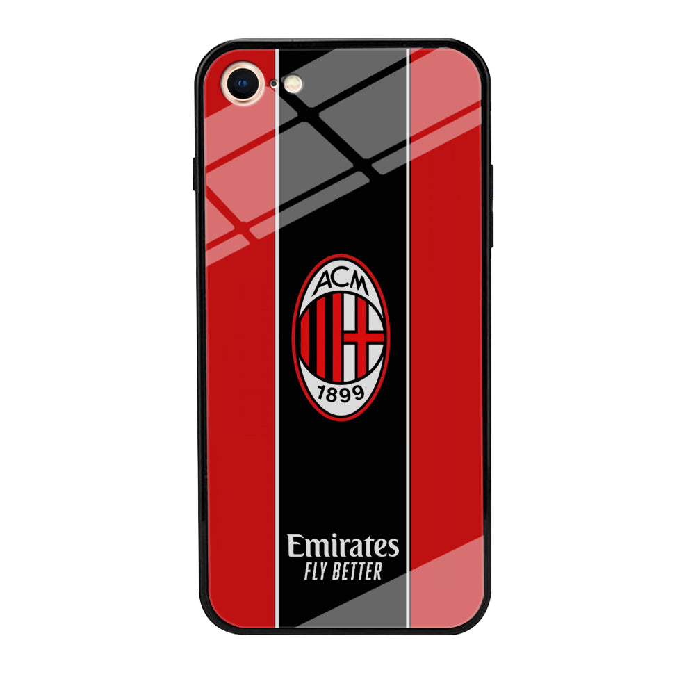 AC Milan Stripe of Jersey iPhone 8 Case