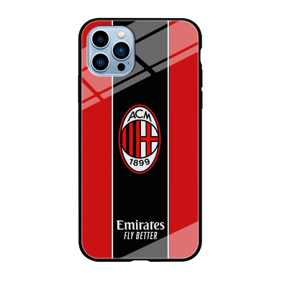 AC Milan Stripe of Jersey iPhone 12 Pro Case